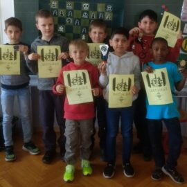 Schach-AG an der Grundschule