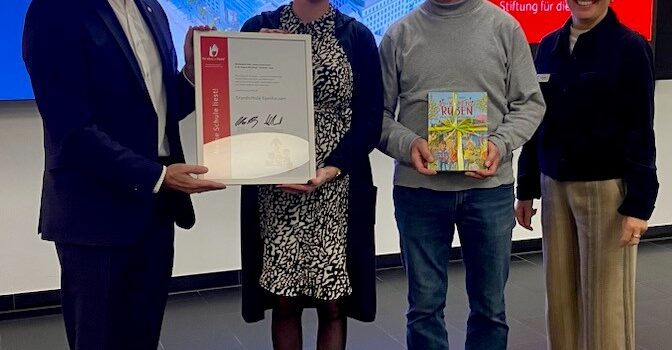 Grundschule Egenhausen gewinnt Sonderpreis beim „Meine Schule liest“-Wettbewerb
